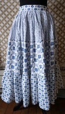 Ancienne Jupe Type Provençale Elle Couture