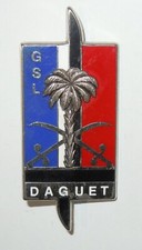 INSIGNE GROUPE DE SOUTIEN LOGISTIQUE OPERATION DAGUET - Fraisse