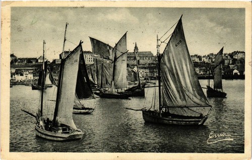Cpa granville voiliers - granville,