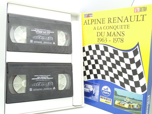Lot coffrets vhs alpine - lot,