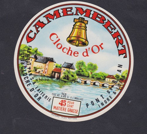 Ancienne étiquette fromage - ancienne,