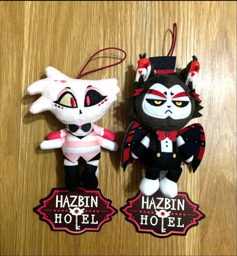 Hazbin hotel sitting peluche - hazbin,