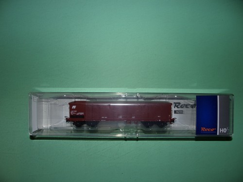 Roco wagon tombereau long brun - tombereau,