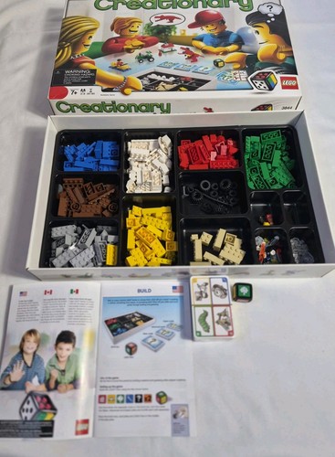Lego creationary board game - lego,