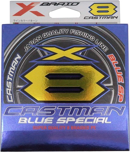Ygk braid castman - x-braid, blue