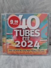 2CD "40 Tubes été 2024" sous blister