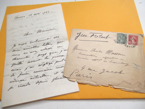 Jean frelaut autographe signé - frelaut,