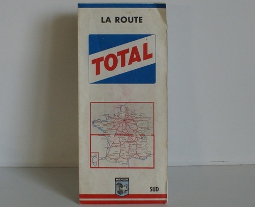 Ancienne carte routiere - carte,