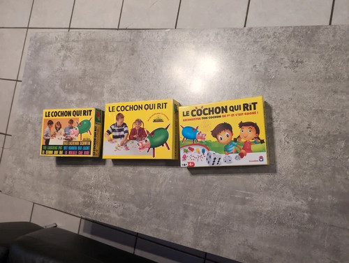 Lot jeux cochon - le,