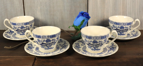 Tasses thé terre de - 4, à