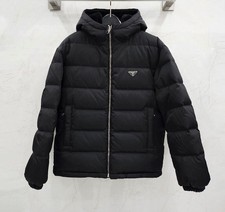 Prada Doudoune en duvet d'oie en nylon léger 122556333