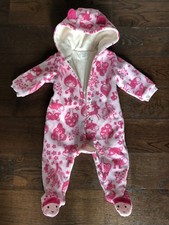 Combinaison Pilote Bebe 6 Mois Rose 