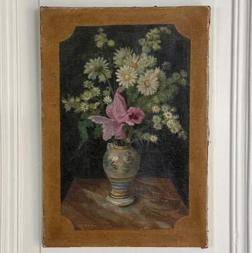 Huile sur toile par - , bert