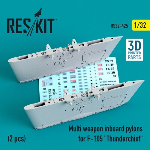 Multi weapon inboard pylons