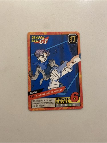 Carte dragon ball 1997 - gt,
