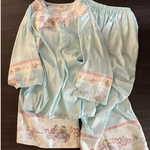 Femme satin pyjama - satin, chinois