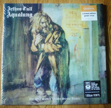Jethro Tull Aqualung 2011 S. Wilson Remix Vinyl Couleur vert, Livret 22Pages -EX