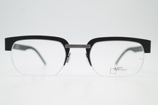 Lunettes Bajazzo Artbox Cado 1 Noir Argent Oval Monture De Lunettes Neuf