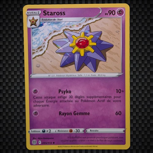 Cartes pokémon staross - pokémon,