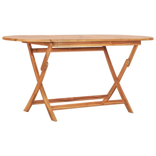 Bois teck solide table - bois, de