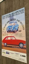 AFFICHE  AUTOMOBILE / 11 eme. SALON. CHAMPENOIS  DU. 7 et 8 MARS. 1998 