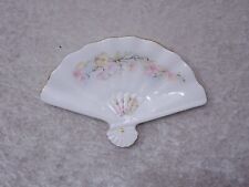 6K6vqX - Porcelaine Design Décoration Murale Éventail - Made IN Taiwan - Vintage