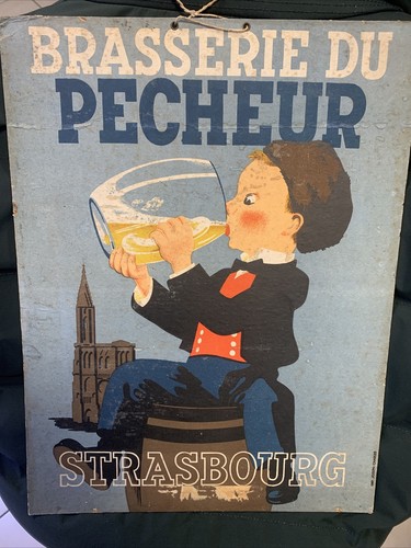 Rare carton publicitaire - rare,