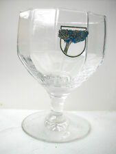 * VERRE A BIERE BRUGS TARWEBIER BLANCHE DE BRUGES 9 cm de Ø 12.5 cm de haut