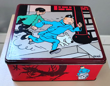 Boite fine métal TINTIN et