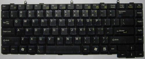Me9 touches pour - clavier, nec