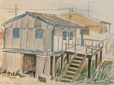 Belle peinture Gouache Papier