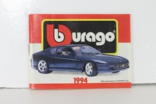 Catalogue CA1 Burago 1994