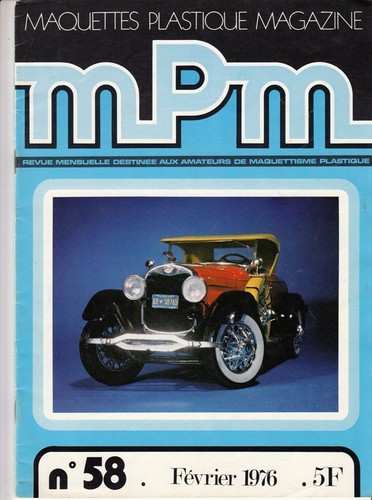 Maquettes plastique magazine - maquettes,
