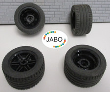 (N7/10) 4 x pneus Lego Technic