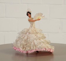 rare poupée de collection noble Espagne danseuse flamenco vintage années 70 80