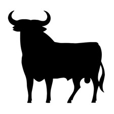 Sticker autocollant Taureau