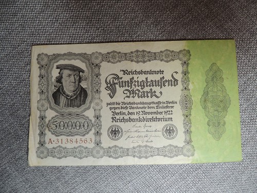 Lot billets allemands 1922 - allemands,
