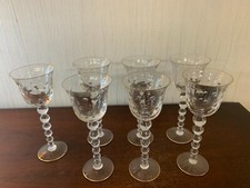 7 verres a eau Bubble 225 -ème anniversaire Saint Louis (prix à la pièce)