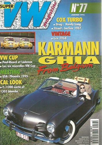Magazine karmann ghi - vw,