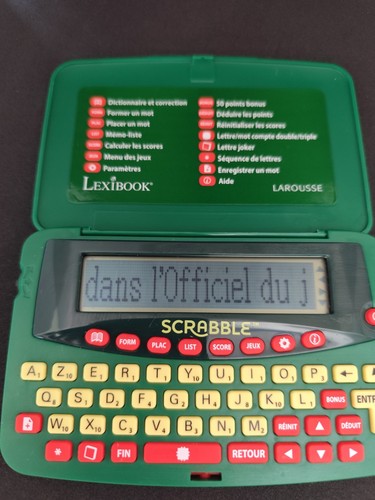 Officiel jeu scrabble - du,
