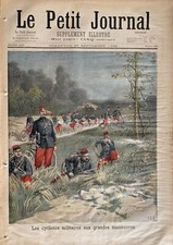 PETIT JOURNAL 1896 N° 305 CYCLISTES MILITAIRES - UNIFORMES MILITAIRES DE RUSSIE