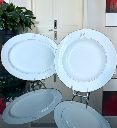 Plat ovale creux - plat,
