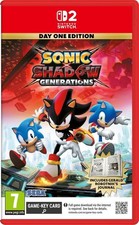 SONIC X SHADOW GENERATIONS - DAY ONE EDITION SWITCH 2 UK OCCASION (GAME-KEY CARD
