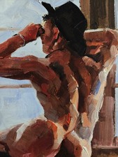 scène érotique peinture