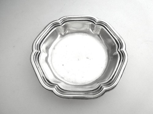 Petite assiette argent - en,