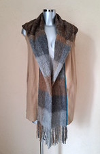 MALIPARMI - VESTE - CAPE - PONCHO - LAINE - ALPAGA - TAILLE 40fr