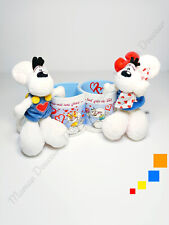 Lot Peluches Diddl Diddlina Bleu Rouge Et Tasses Coeurs Saint Valentin - Diddl