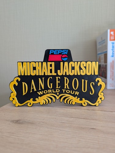 Plaque logo michael jackson - logo,