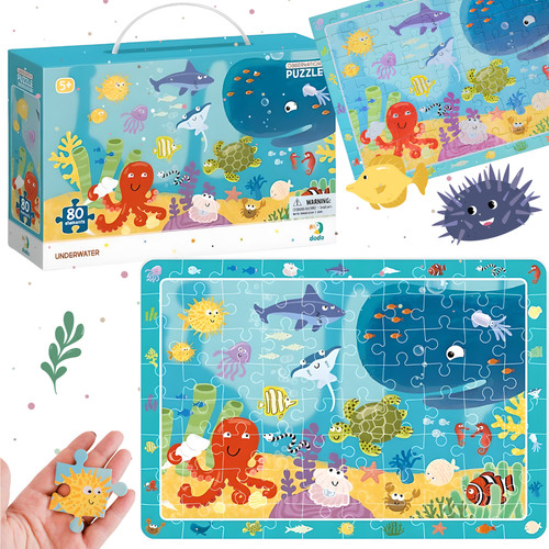 Puzzle monde sous - puzzle,
