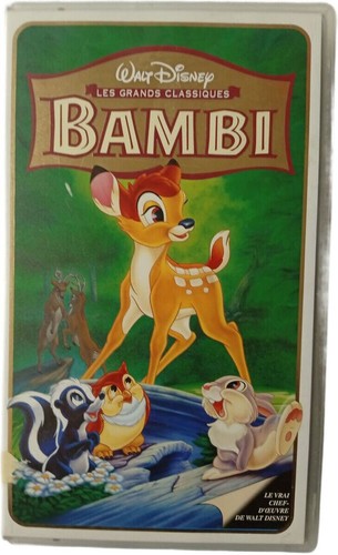 500395588 vhs bambi - -,